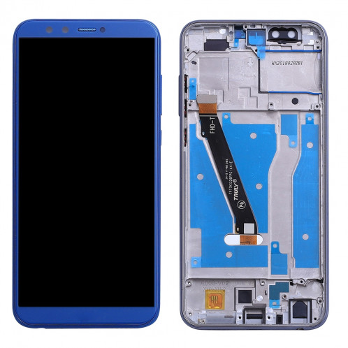 Ecran LCD et Digitaliseur Complet avec Cadre pour Huawei Honor 9 Lite (Bleu) SH92LL1087-05