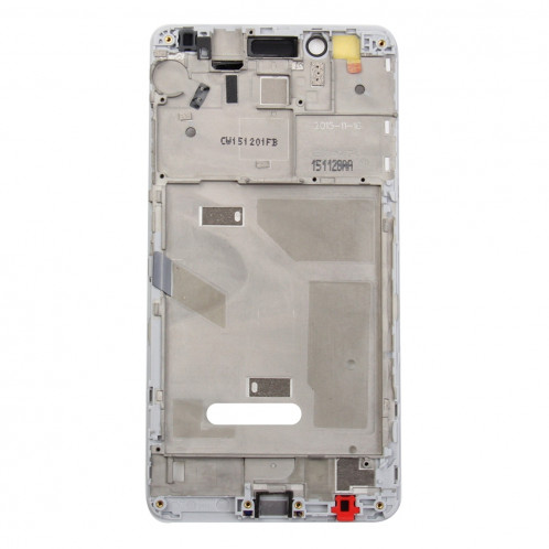 iPartsAcheter pour Huawei Honor 5X Boîtier Avant Cadre LCD Cadre (Blanc) SI301W1579-07