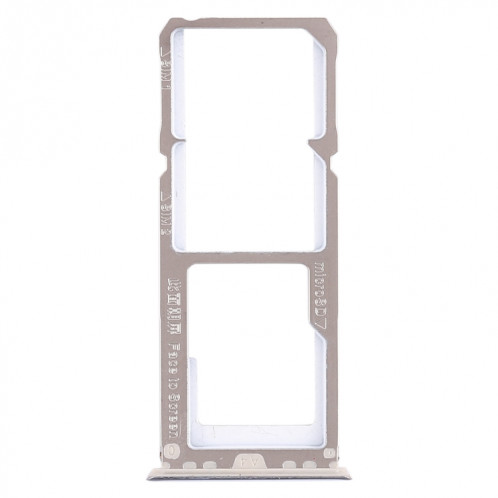 Pour OPPO A3 2 x plateau de carte SIM + plateau de carte Micro SD (bleu) SH314L1950-05