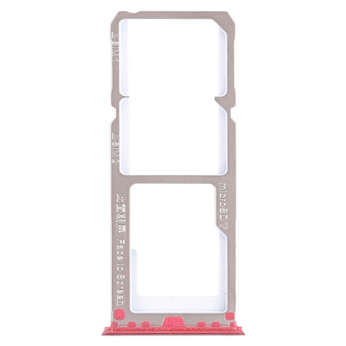 2 x Plateau pour carte SIM + Plateau pour carte Micro SD pour OPPO A3 (Rouge) SH314R1817-05