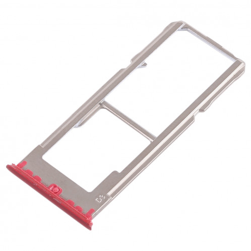 2 x Plateau pour carte SIM + Plateau pour carte Micro SD pour OPPO A3 (Rouge) SH314R1817-05