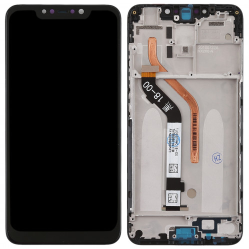 Ecran LCD et numériseur Assemblage complet avec cadre pour Xiaomi Pocophone F1 (Noir) SH390B572-06