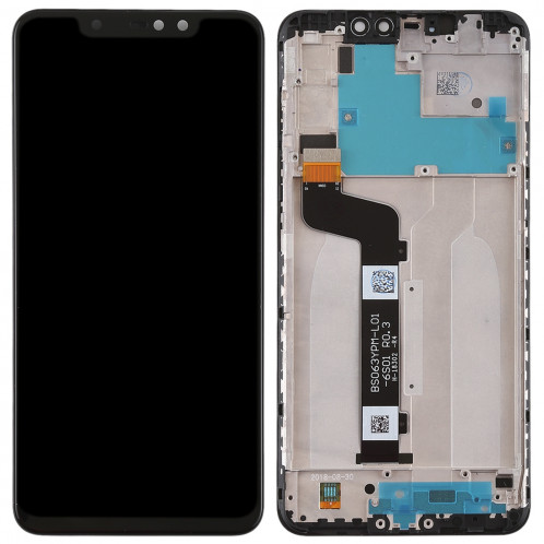 Ecran LCD et Digitaliseur Complet avec Cadre pour Xiaomi Redmi Note 6 Pro (Noir) SH394B1651-06