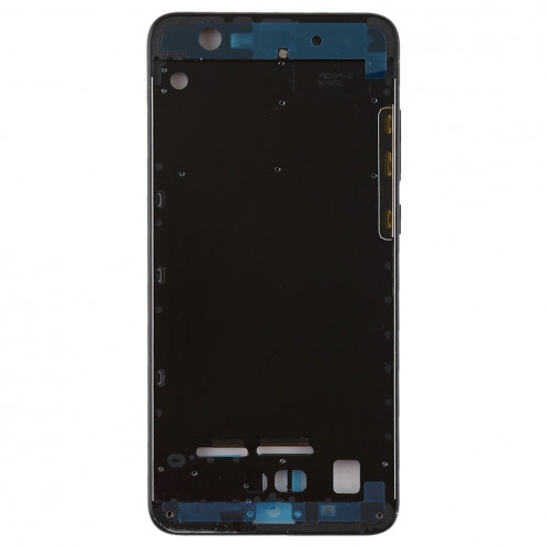 Plaque de lunette de cadre central avec touches latérales pour Xiaomi Note 3 (noir) SH397B1329-06