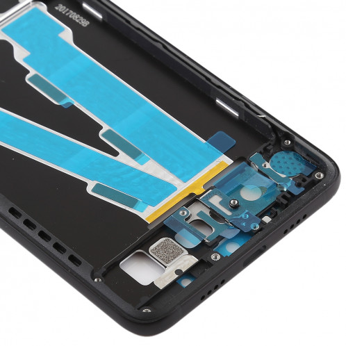 Plaque de lunette de cadre central avec touches latérales pour Xiaomi Note 3 (noir) SH397B1329-06