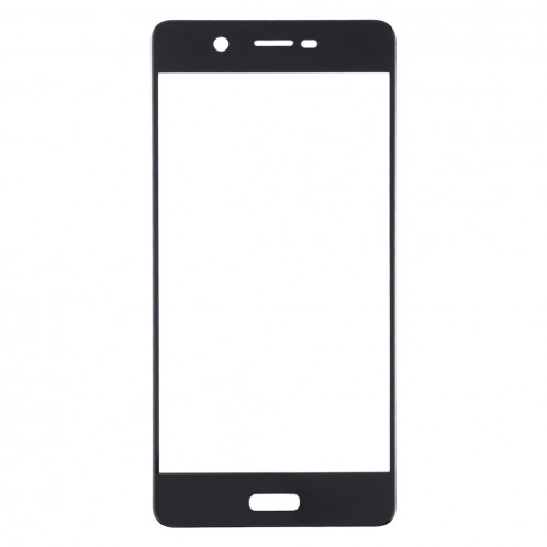 Lentille extérieure en verre d'écran avant pour Nokia 5 (noir) SH20BL1755-06