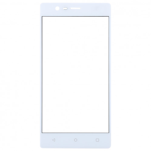 Lentille extérieure en verre pour Nokia 3 (blanc) SH22WL1252-06