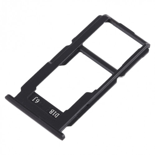 Pour OPPO R11 plateau de carte SIM + plateau de carte SIM/plateau de carte Micro SD (noir) SH440B1837-05