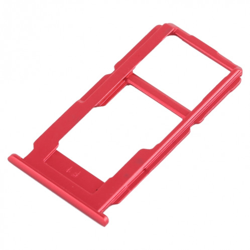 Pour OPPO R11 plateau de carte SIM + plateau de carte SIM/plateau de carte Micro SD (rouge) SH440R801-05
