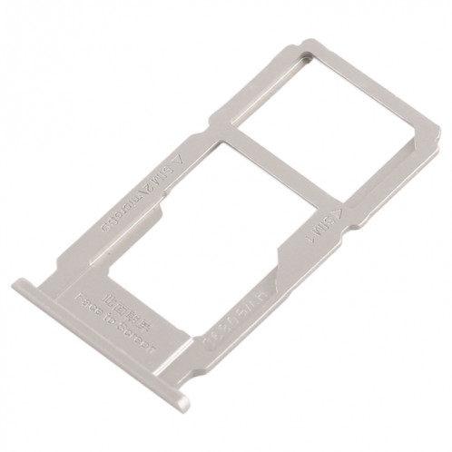 Pour OPPO R11 plateau de carte SIM + plateau de carte SIM/plateau de carte Micro SD (argent) SH440S399-05