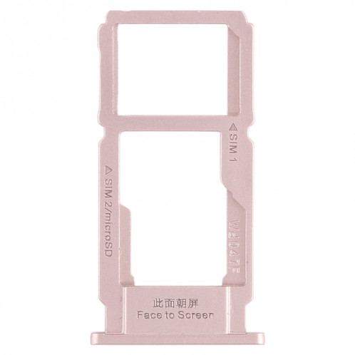 Pour plateau de carte SIM OPPO R11s + plateau de carte SIM/plateau de carte Micro SD (or rose) SH45RG1833-05