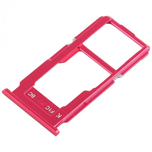 Pour OPPO R11s Plateau de carte SIM + Plateau de carte SIM / Plateau de carte Micro SD (Rouge) SH445R200-05