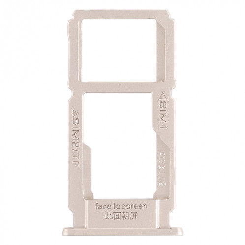 Pour OPPO R9sk plateau de carte SIM + plateau de carte SIM/plateau de carte Micro SD (or) SH447J1167-05