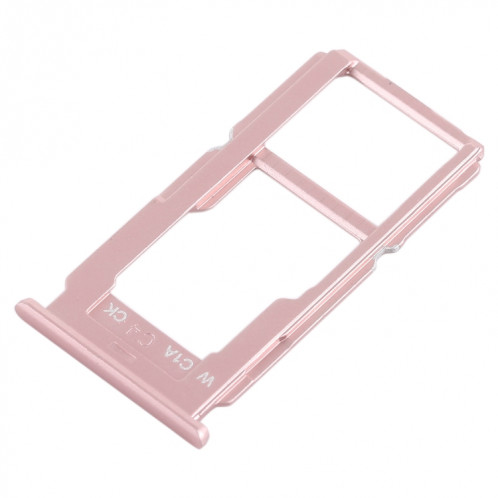 Pour OPPO R9sk plateau de carte SIM + plateau de carte SIM/plateau de carte Micro SD (or rose) SH47RG1213-05