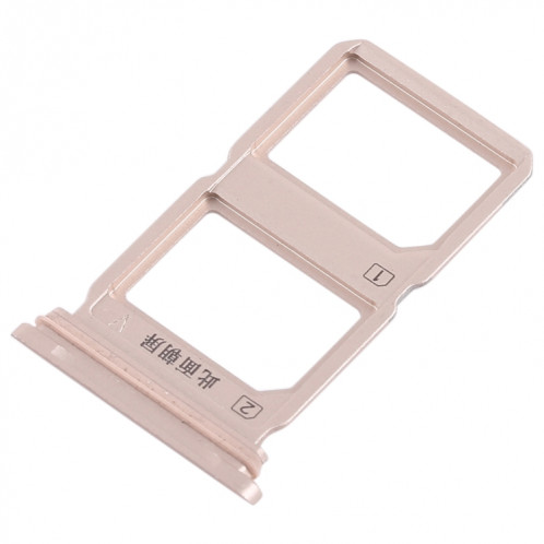 Pour Vivo Xplay6 2 x plateau de carte SIM (or) SH448J833-05