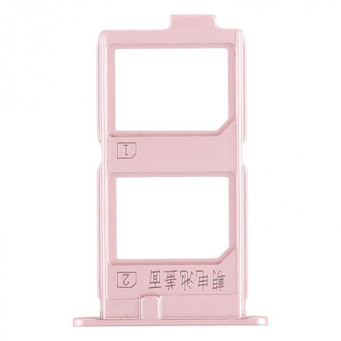Pour Vivo Xplay6 2 x plateau de carte SIM (or rose) SH48RG1303-05