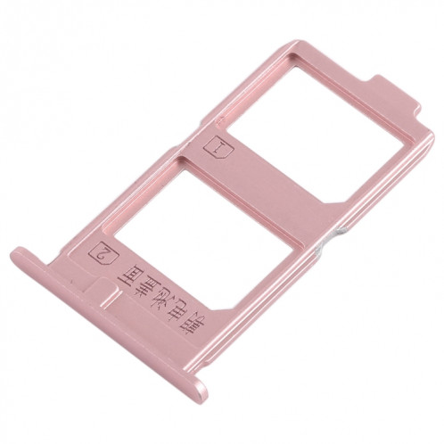 Pour Vivo Xplay6 2 x plateau de carte SIM (or rose) SH48RG1303-05