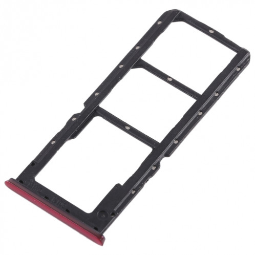 2 x plateau de carte SIM + plateau de carte Micro SD pour OPPO A7x (rouge) SH460R1820-05
