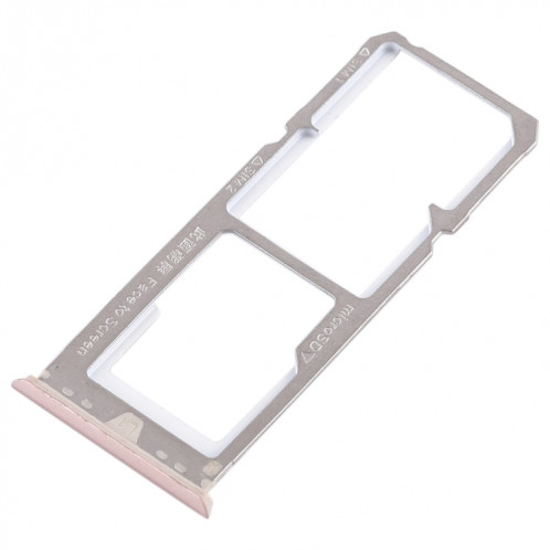 Pour OPPO A79 2 x plateau de carte SIM + plateau de carte Micro SD (or) SH462J1543-05