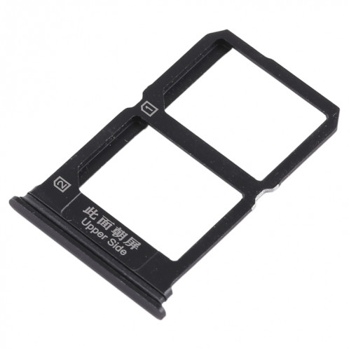 Pour Vivo X9i 2 x plateau de carte SIM (noir) SH465B713-05