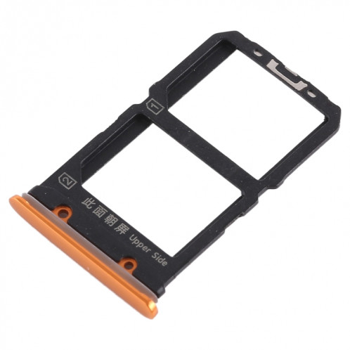 Pour Vivo X23 2 x plateau de carte SIM (orange) SH467E395-05
