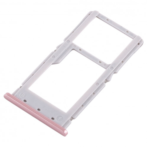 Plateau pour carte SIM + Plateau pour carte SIM / Plateau pour carte Micro SD pour Xiaomi Redmi Note 6 Pro (Or rose) SH69RG1701-05