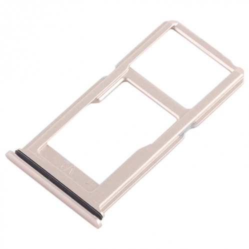 Pour Vivo X20 Plus Plateau de carte SIM + Plateau de carte SIM / Plateau de carte Micro SD (Or) SH470J161-05