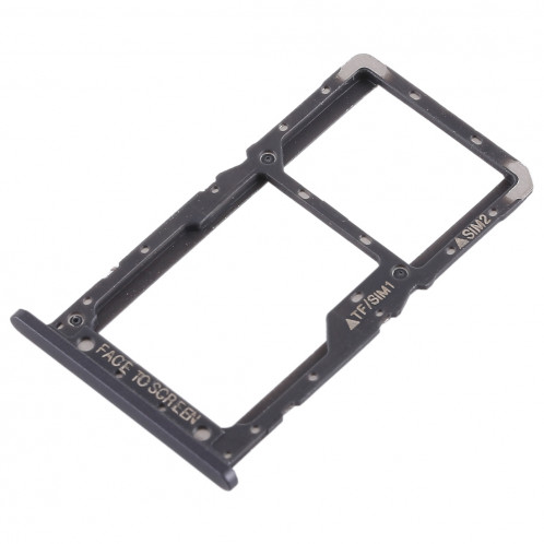 Plateau pour carte SIM + Plateau pour carte SIM / Plateau pour carte Micro SD pour Xiaomi Pocophone F1 (Noir) SH475B1542-05