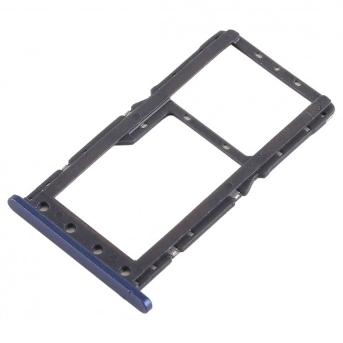 Plateau pour carte SIM + Plateau pour carte SIM / Plateau pour carte Micro SD pour Xiaomi Pocophone F1 (Bleu) SH475L331-05