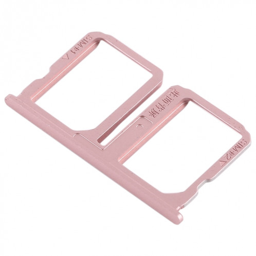 Pour Vivo Xplay5 2 x plateau de carte SIM (or rose) SH78RG1795-05