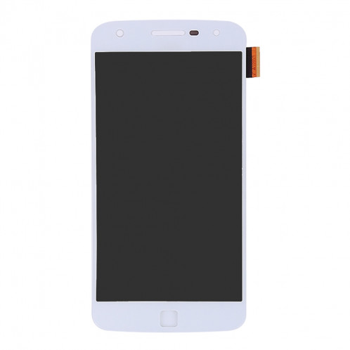 iPartsAcheter pour Motorola Moto Z Play Écran LCD d'origine + écran tactile d'origine (Blanc) SI480W1634-06