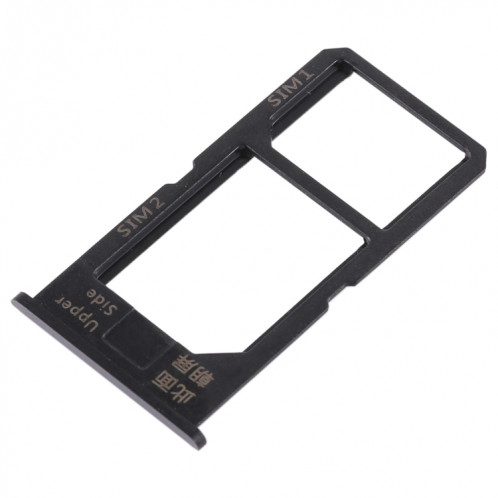 Pour Vivo Y55 2 x plateau de carte SIM (noir) SH485B1347-05