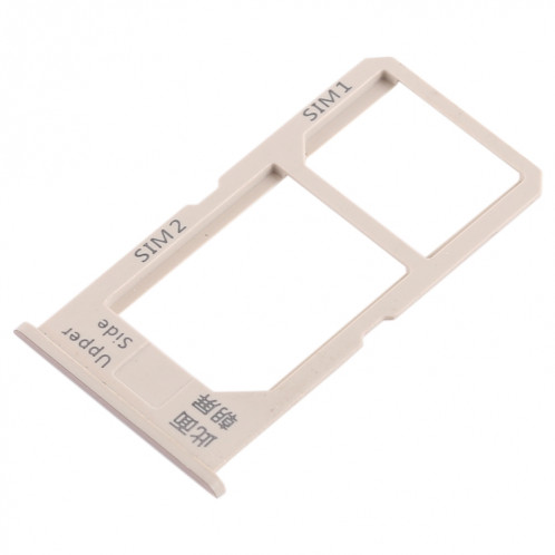 Pour Vivo Y55 2 x plateau de carte SIM (or) SH485J568-05