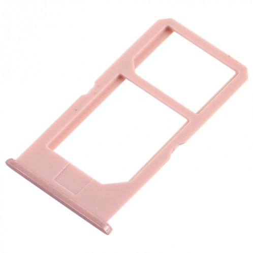 Pour Vivo Y55 2 x plateau de carte SIM (or rose) SH85RG1459-05