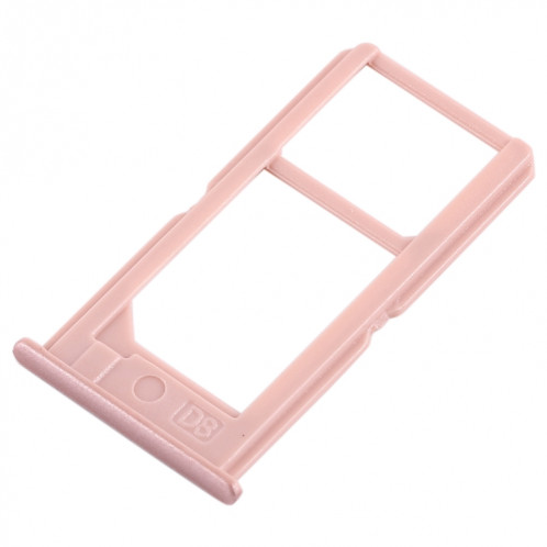 Pour Vivo Y55 2 x plateau de carte SIM (or rose) SH85RG1459-05