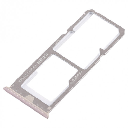 Pour OPPO A73 / F5 2 x plateau de carte SIM + plateau de carte Micro SD (or) SH487J1935-05