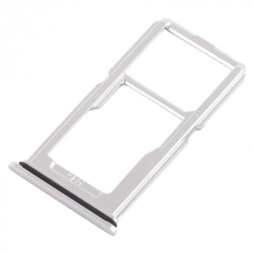 Pour Vivo X21i Plateau de carte SIM + Plateau de carte SIM / Plateau de carte Micro SD (Argent) SH488S1564-05