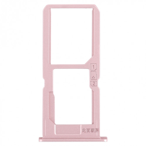 Pour Vivo V3Max plateau de carte SIM + plateau de carte SIM/plateau de carte Micro SD (or rose) SH92RG893-05