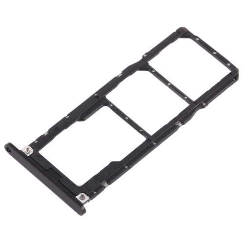 2 x Plateau pour carte SIM / Plateau pour carte Micro SD pour Huawei Honor 8X Max (Noir) SH494B1728-05