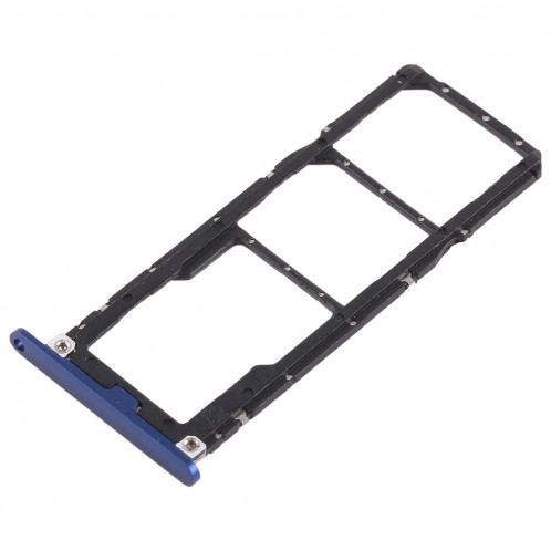 2 x Plateau pour carte SIM / Plateau pour carte Micro SD pour Huawei Honor 8X Max (Bleu) SH494L1916-05