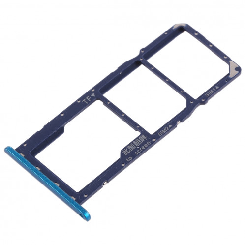 2 x Plateau pour carte SIM / Plateau pour carte Micro SD pour Huawei Enjoy 9 (Bleu) SH495L1862-05