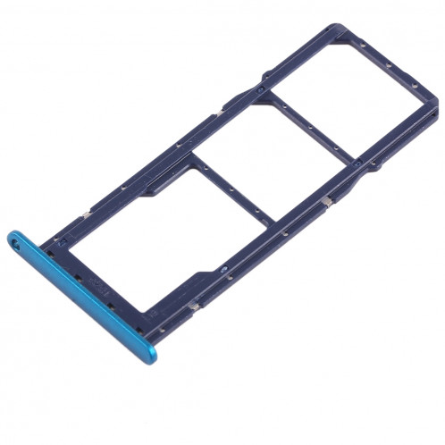 2 x Plateau pour carte SIM / Plateau pour carte Micro SD pour Huawei Enjoy 9 (Bleu) SH495L1862-05
