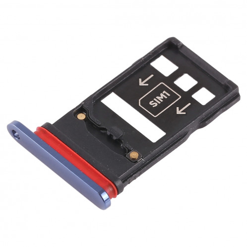 2 x Plateau pour carte SIM pour Huawei Mate 20 X (bleu) SH497L1553-05