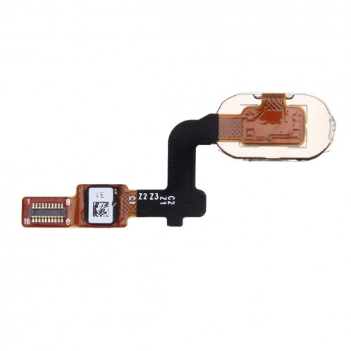 iPartsBuy OPPO A59s Capteur d'empreintes digitales Câble Flex (Or Rose) SI54RG1004-03