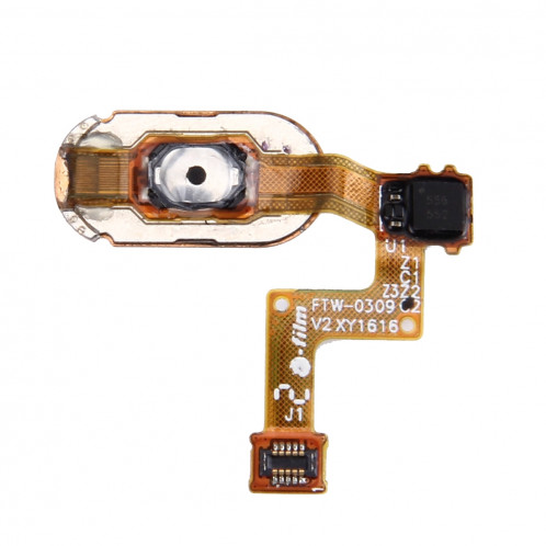 iPartsBuy Vivo X7 Plus Capteur d'empreintes digitales Câble Flex (Or Rose) SI60RG351-03
