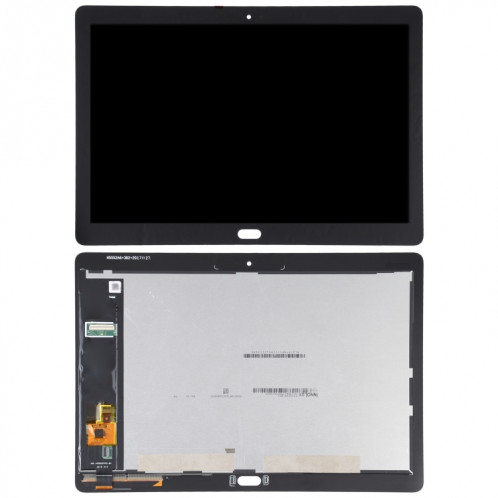 Écran LCD OEM pour Huawei MediaPad M3 Lite 10 pouces BAH-AL00 avec assemblage complet du numériseur (noir) SH581B535-05