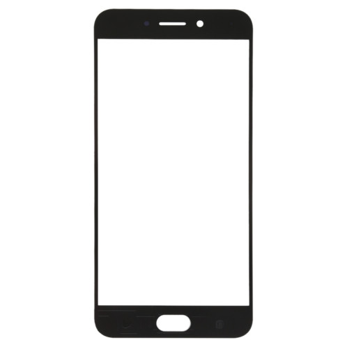 For OPPO A77 / A77T Front Screen Outer Glass Lens (Black) SH662B275-05