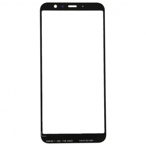 Écran avant avec lentille en verre pour Meizu M6T (blanc) SH682W934-05