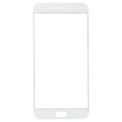 For OPPO R11 Plus Front Screen Outer Glass Lens (White) SH686W1883-05