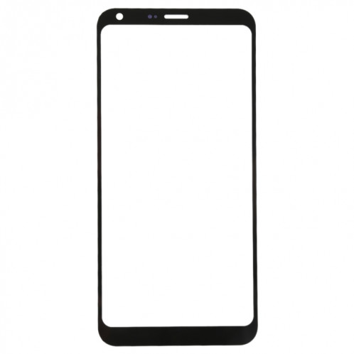 Front Screen Outer Glass Lens for LG Q6 / Q6+ LG-M700 M700 M700A US700 M700H M703 M700Y(Black) SH04BL1245-05
